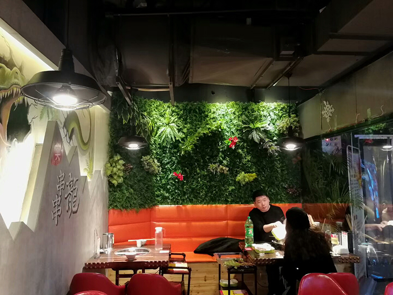 室內(nèi)仿真植物墻