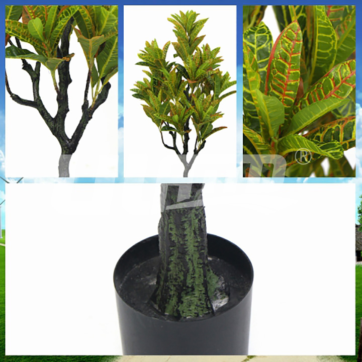 仿真盆栽樹變葉木