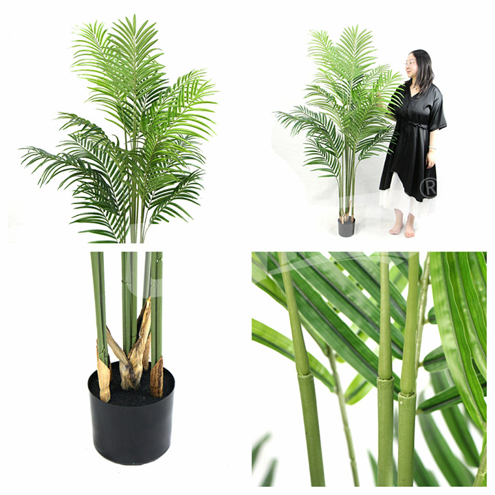 仿真盆栽樹散尾葵