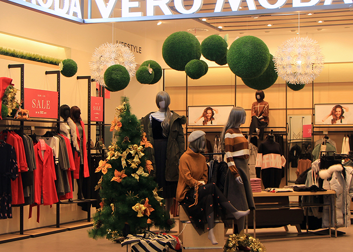 仿真植物球吊頂