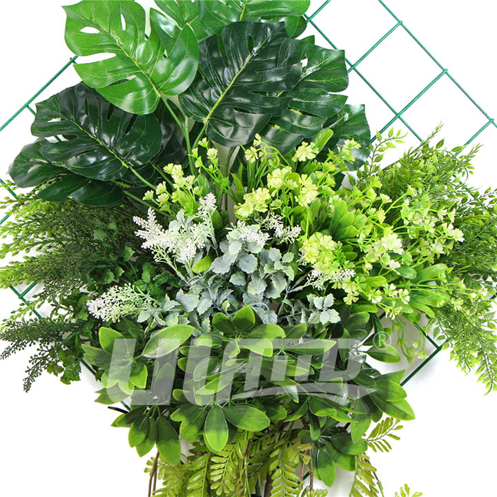 自制仿真植物壁掛