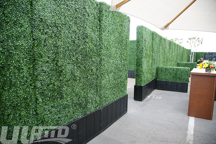 仿真綠植隔斷墻