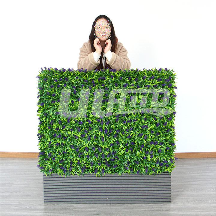 仿真植物裝飾屏風