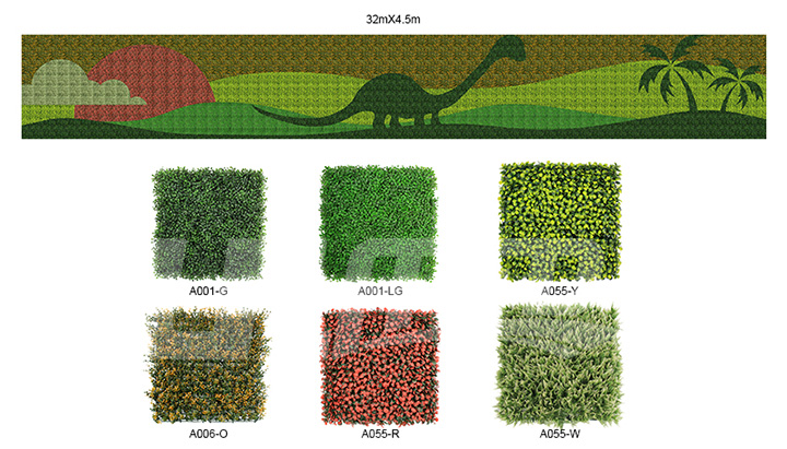 垂直綠化植物墻設計