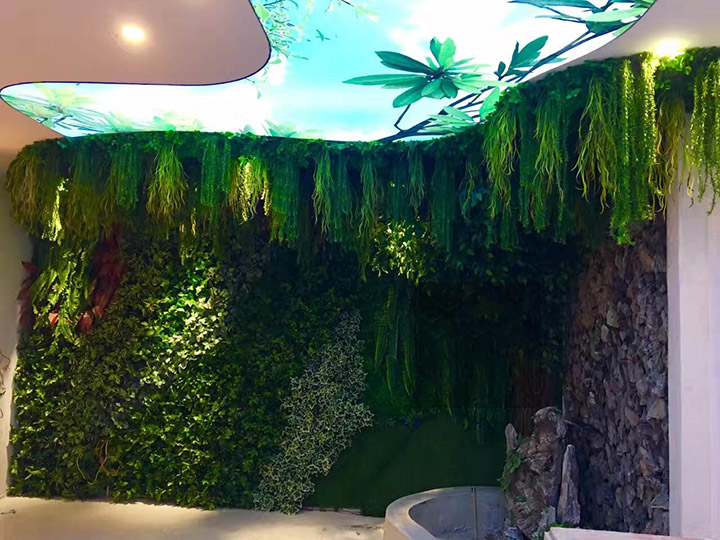 仿真植物造型墻
